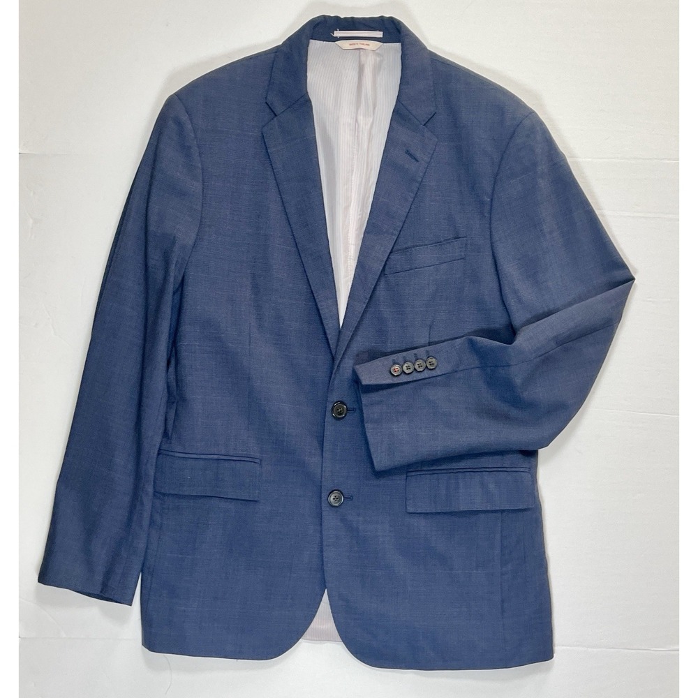 Brooks Brothers Red Fleece Blazer Men's 40R Navy Stretch Classic Preppy